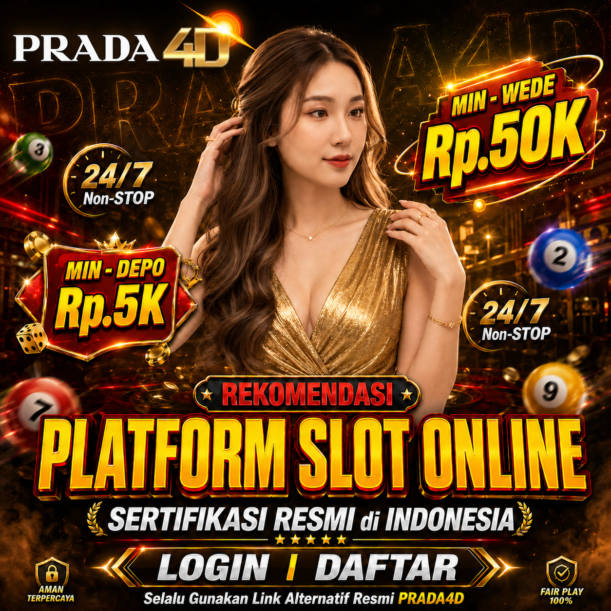 PRADA4D - Rekomenadasi Platform Slot Online Sertifikasi Resmi Di Indonesia